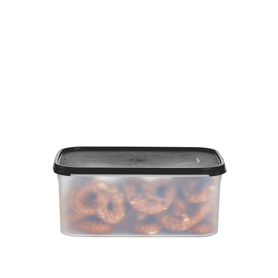 tupperware modular mates rechteckiger 2er-pack vorratsbehälter tiefschwarz