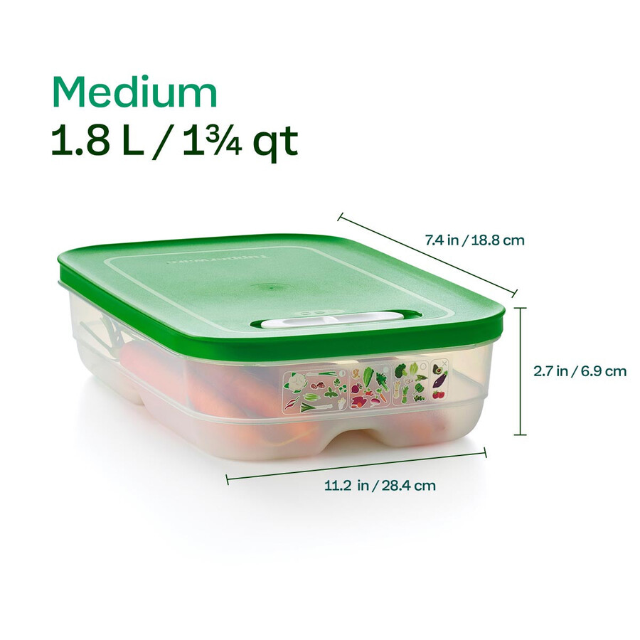 fridgesmart 4-teiliges starterset margarita klein tief wintergrün mittel mitteltief