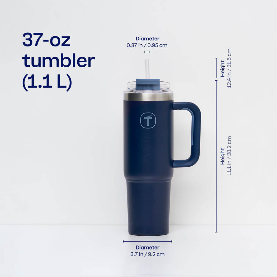 tupperware big t becher 11 l marineblau