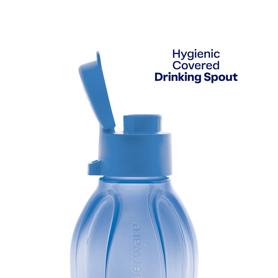 eco flasche klein blau