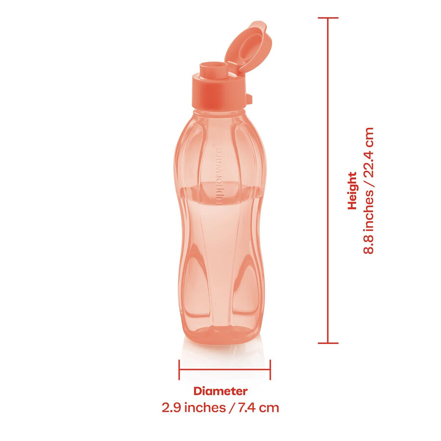 eco flasche klein orange