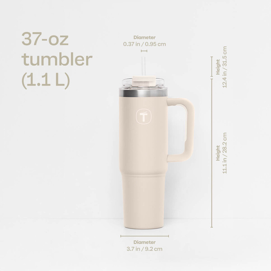 tupperware big t becher 11 l mandel-toast